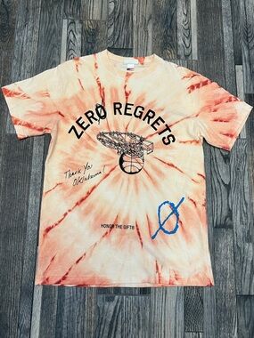 🏀 ZERO REGRETS Honor The Gift Russell Westbrook Designer Brand  OKC Thunder RARE